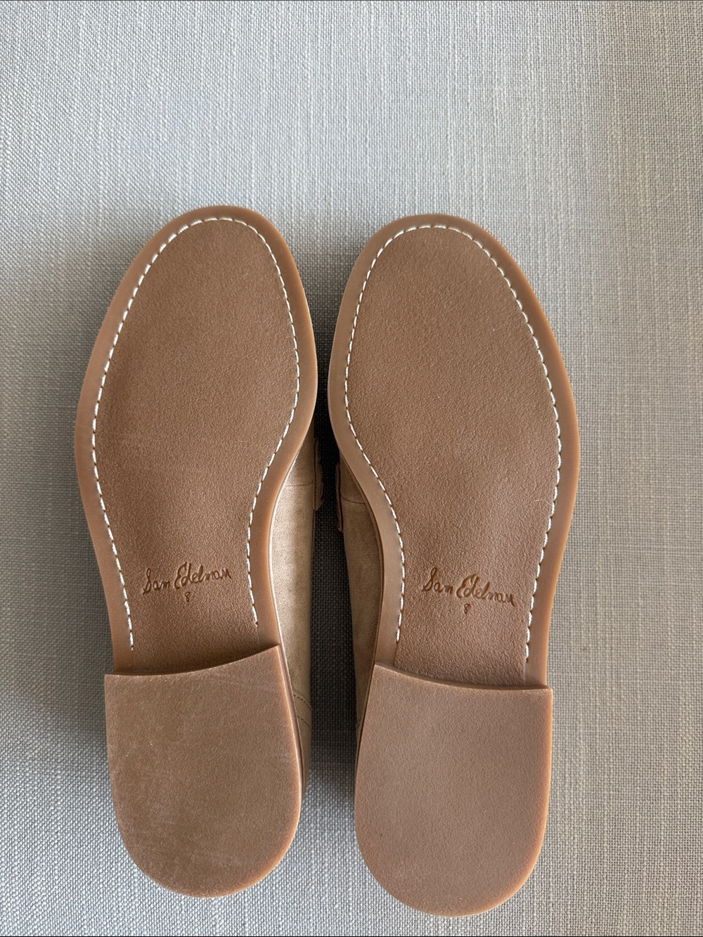 Sam Edelman Women’s Birch Suede loafer. Warm sand. Size 8. New in Box - Picture 6 of 9